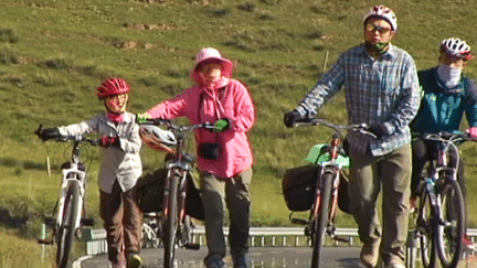 Les Chinois redécouvrent l'usage du vélo, mais pour les loisisrs. (FTV)