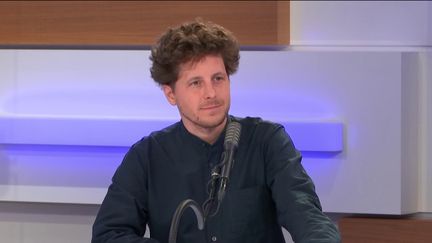 Julien Bayou, invité de franceinfo le 18 juin 2020. (FRANCEINFO / RADIO FRANCE)