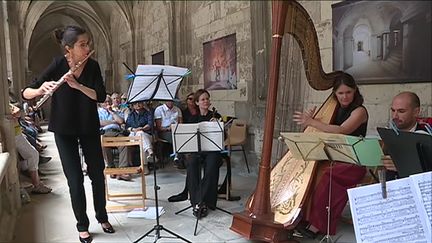 L'après midi musical autour d Balzac au cloître de la Psalette (P. Epee France 3 Centre Val de Loire)