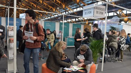 Le salon de l'étudiant 2017 à l'université de Lyon. (MAXPPP)