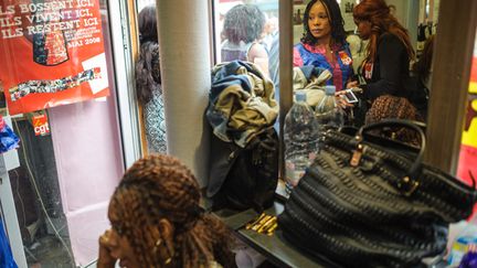 &nbsp; (Le salon de coiffure occupé par les salariés en grève depuis trois mois © Maxppp)