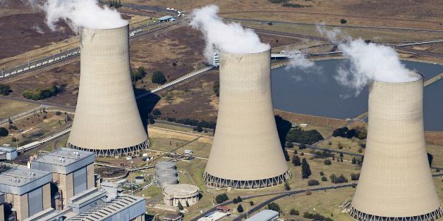 Centrale électrique à charbon de Lethabo en Afrique du Sud (Photo AFP/Richard Du Toit)