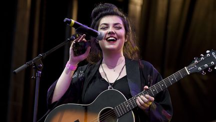 La jeune chanteuse Hoshi en juillet 2017 lors du festival NRJ in the Park de Trélazé 
 (SALOM-GOMIS/NRJ/SIPA)