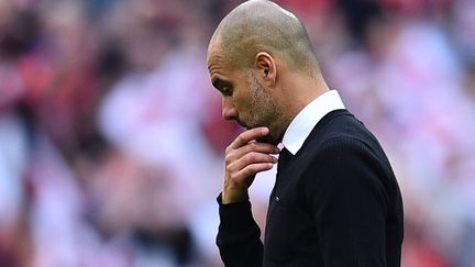 Pep Guardiola, l'entraîneur de Manchester City