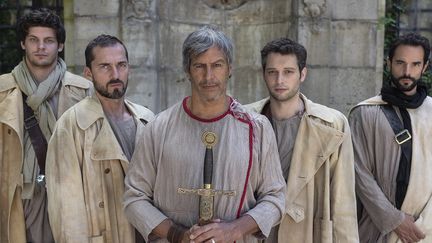 "Le Roi Arthur" : Jean-Philippe Bêche,  Antoine Bobbera, Lucas Gonzalez,  Jérôme Keen, Erwan Zamo dans la mise en scène Jean Philippe Bêche (2018)
 (Cedric Vasnier)