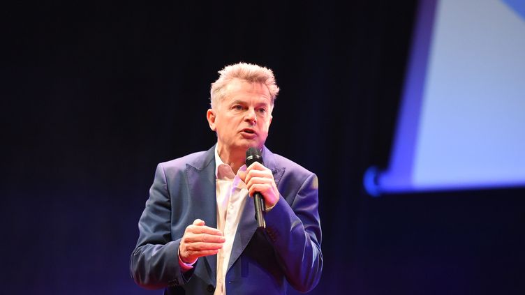 Fabien Roussel,&nbsp;ancien candidat du PCF à l'élection présidentielle de 2022. (JULIEN MICHEL / RADIO FRANCE)