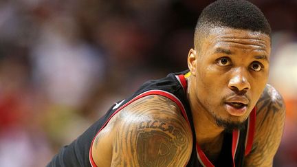 Le joueur de Portland, Damian Lillard