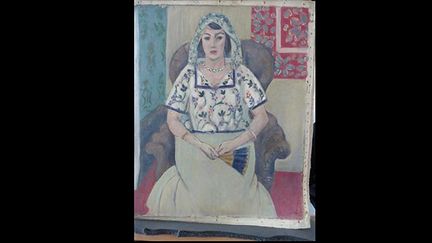 "Femme assise" de Matisse sera le premier tableau du trésor de 1.406 oeuvres d'art, retrouvé dans l'appartement munichois de M. Gurlitt en 2012
 (DR)