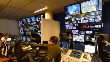 A France Télévisions, le 31 août 2016. (BERTRAND GUAY / AFP)