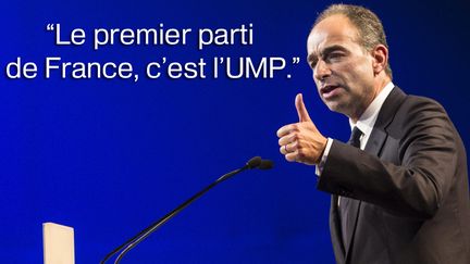 Le pr&eacute;sident de l'UMP, Jean-Fran&ccedil;ois Cop&eacute;. (MAXPPP)