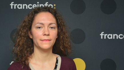 Katia Maksym, coréalisatrice du documentaire "Le parcours des combattantes". (JEAN-CHRISTOPHE BOURDILLAT / RADIO FRANCE)