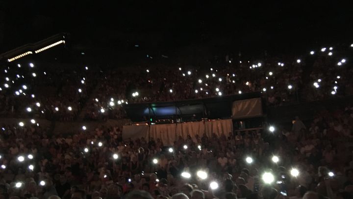 Le public du théâtre antique de Vienne, le 21 juillet 2019 (Jean-François Convert)