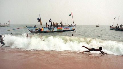 Rivage de la Côte d'Ivoire (JEAN-PHILIPPE KSIAZEK / AFP)