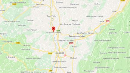 Tournon-sur-Rhône (Ardèche). (GOOGLE MAPS)