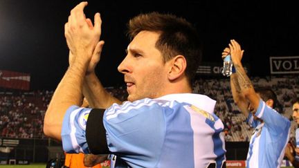 Le joueur argentin Lionel Messi