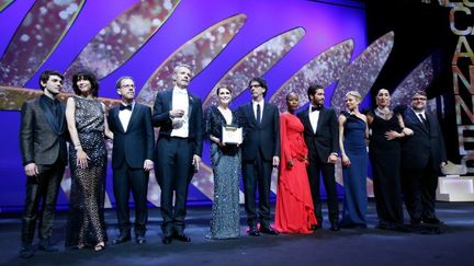 Autour de Lambert Wilson et de Julianne Moore, le jury au complet
 (VALERY HACHE / AFP)