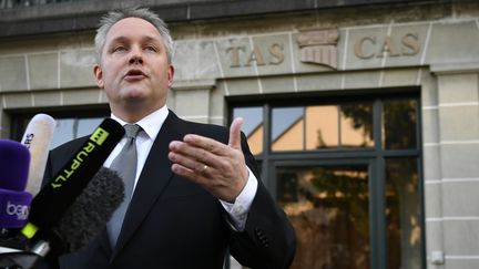 Matthieu Reeb, secrétaire général du Tribunal arbitral du sport (TAS) (FABRICE COFFRINI / AFP)