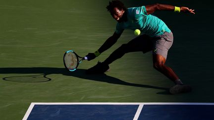 Gaël Monfils entre ombre et lumière à l'US Open (AL BELLO / GETTY IMAGES NORTH AMERICA)