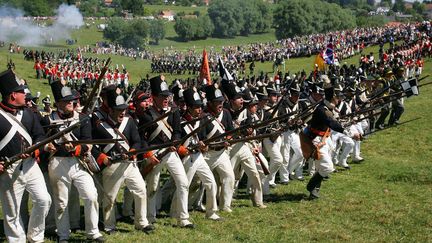 Bataille de Waterloo-Reconstitution
 (RECONSTITUTION D&#039;UN CAMP NAPOLEONIEN)