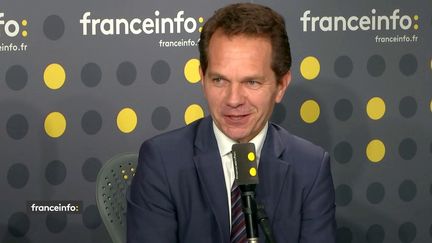 Frédéric Chevallier, avocat général lors du procès en appel de Jacqueline Sauvage devant la cour d'assises du Loir-et-Cher, invité de franceinfo mardi 2 octobre.&nbsp; (FRANCEINFO / RADIOFRANCE)