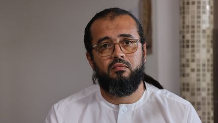 Smaïn Bendjilali, l’imam de la mosquée des Bleuets, à Marseille. (VALERIE VREL / MAXPPP)