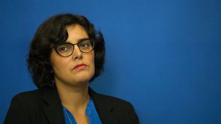 Myriam El Khomri Ministre du Travail, de l'Emploi, de la Formation professionnelle le 20 septembre 2016 à Paris. (LEON TANGUY / MAXPPP)