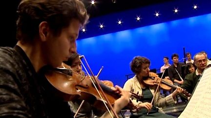 L&#039;Orchestre d&#039;Auvergne en répétition
 (France3/culturebox)