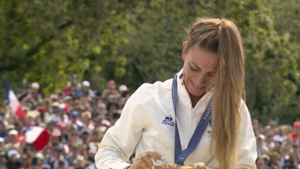 Paris 2024 : avec sa médaille d'or en VTT, Pauline Ferrand-Prévôt entre dans la légende