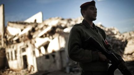 Bâtiment détruit à Gaza (photo prise un an après la guerre) (AFP/Marc Longari)