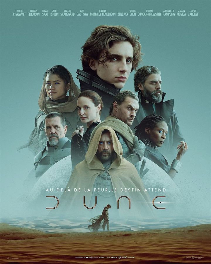 L'affiche de "Dune" de Denis Villeneuve (2021). (WARNER BROS. FRANCE)