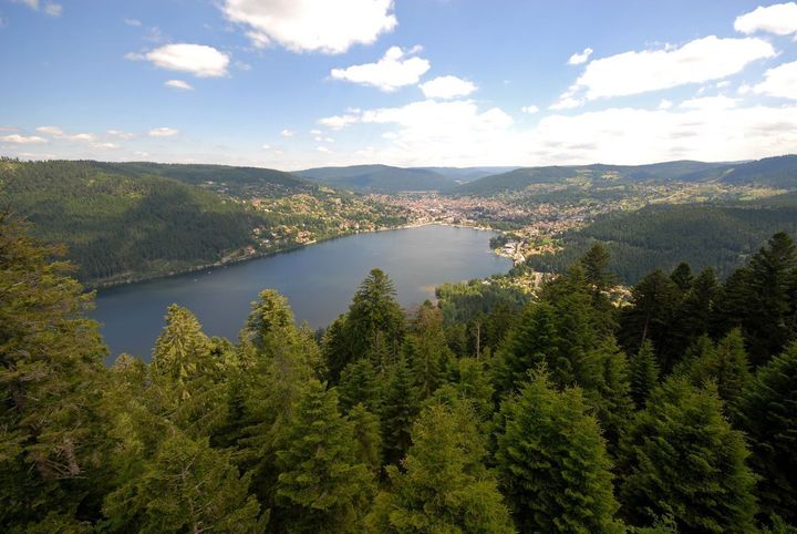 Le lac de Gérardmer dans les Vosges. (Office de tourisme de Lorraine)