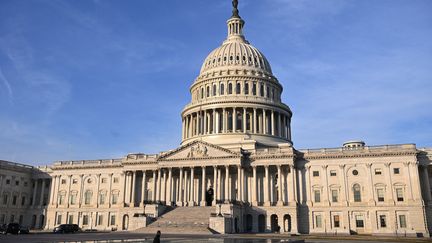 Le Capitole à Washington (Etats-Unis), le 8 février 2022. (MANDEL NGAN / AFP)