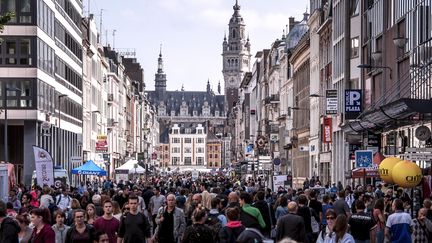 La grande Braderie de Lille, le 2 septembre 2017. (PHILIPPE HUGUEN / AFP)