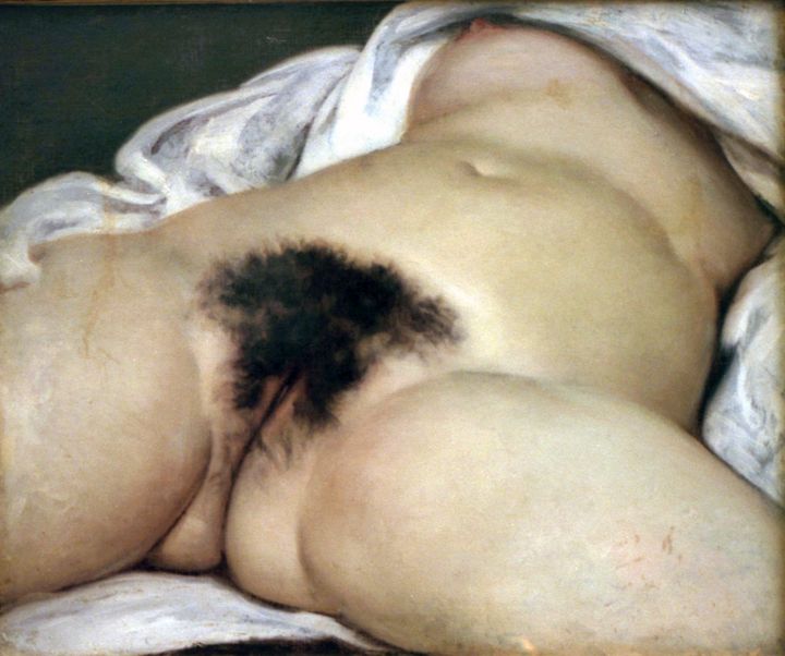 Le tableau "L'Origine du monde", de Gustave Courbet, est conserv&eacute; au mus&eacute;e d'Orsay &agrave; Paris, depuis 1995. (MUSEE D'ORSAY / WIKIMEDIA COMMONS)