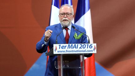 Wallerand de Saint-Just, à Paris, le 1er mai 2016. (CITIZENSIDE / YANN BOHAC / AFP)