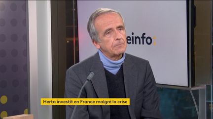 Arnaud de Belloy, directeur général du groupe Herta (02 décembre 2020). (FRANCEINFO / RADIO FRANCE)