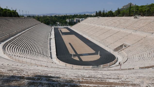 &nbsp; (Le Stade panathénaïque d'Athènes © Emmanuel Langlois / Radio France)