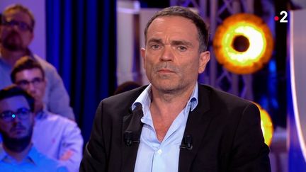 Yann Moix sur le plateau de l'émission "On n'est pas couché" de France 2, le 31 août 2019.&nbsp; (FRANCE 2)