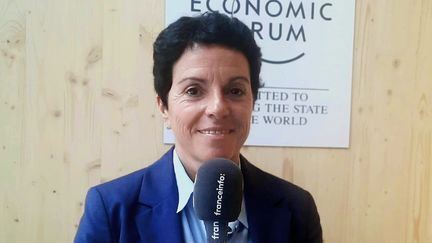 Sabrina Soussan, PDG de Suez. (franceinfo)