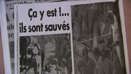 Le 4 août 1964, neuf hommes sont sauvés de l'éboulement du Mont Rivel (Richard Negri - France Télévision)
