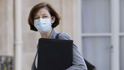 Florence Parly, la ministre des Armées, le 19 juillet 2021. (LUDOVIC MARIN / AFP)