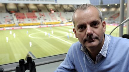 Le commissaire Antoine Boutonnet, chef de la Division nationale de lutte contre le hooliganisme , le 27 octobre 2012. (MAXPPP)