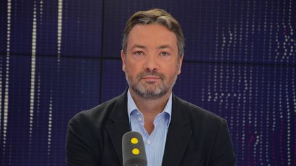 Arnaud Leroy , membre du conseil d'administration de La République en marche. (RADIO FRANCE / JEAN-CHRISTOPHE BOURDILLAT)