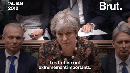 Brut : theresa may frottis