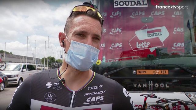 Philippe Gilbert : "Le parcours n'était pas adapté"