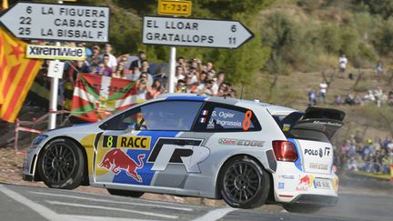 Ogier (VW Polo WRC) sur les routes de la Catalogne (BILDAGENTUR KRÄLING / BILDAGENTUR KRÄLING)