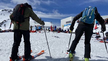 Les stations de ski ont fait le plein en 2022 après deux ans de Covid (illustration). (BASTIEN THOMAS / RADIO FRANCE)