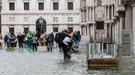 Venise inondée, le 29 octobre 2018
 (Giacomo Cosua / NurPhoto)