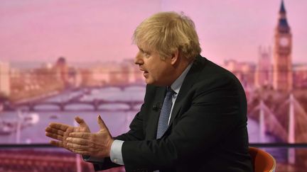 Boris Johnson, interviewé par la BBC le 1er décembre 2019.&nbsp; (JEFF OVERS / BBC)