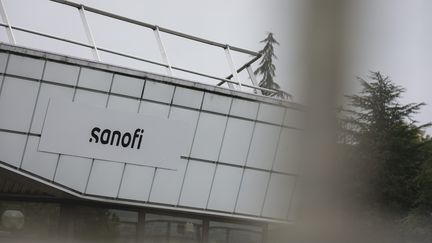 Le site de production du laboratoire pharmaceutique Sanofi, à Compiègne (Oise), le 18 octobre 2024. (CHARLES BURY / LE COURRIER PICARD / MAXPPP)